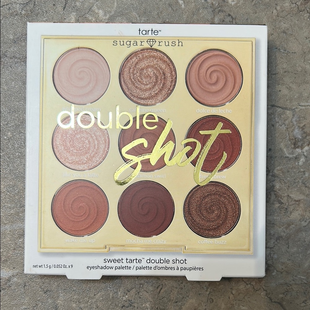 Tarte Sugar Rush Sweet Tarte Double Shot Eyeshadow Palette
